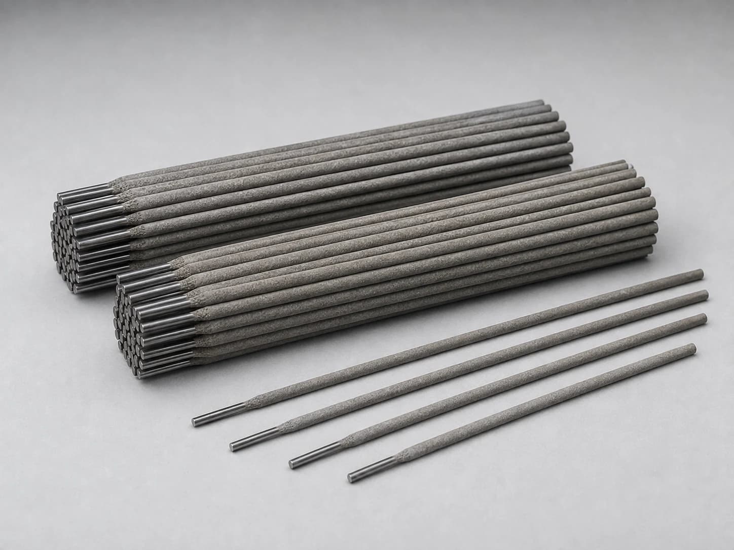 Representative form of coated welding electrodes